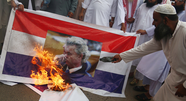 Anti-Wilders-protest Anti-Wilders-protest