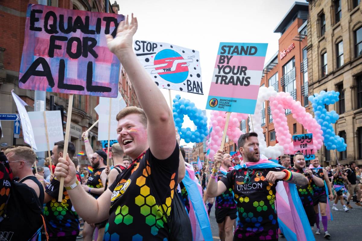 Protest transgenders