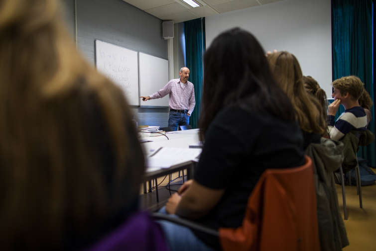 Een klas in Nederland
