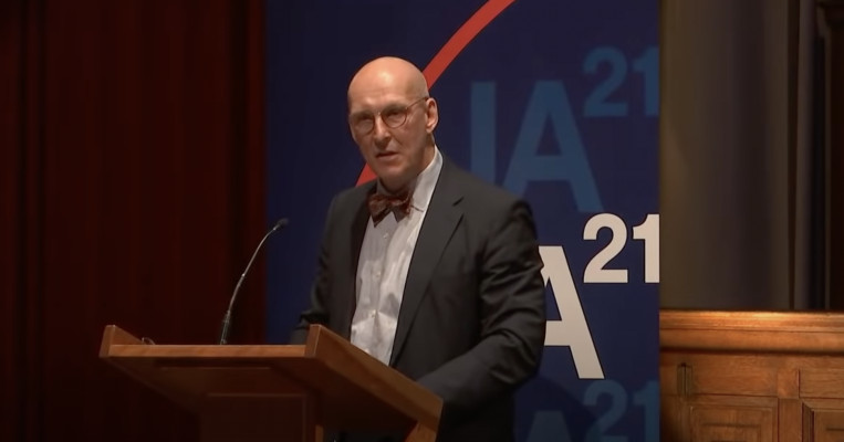 Andreas Kinneging Hoogleraar Andreas Kinneging bij de Woke Conferentie van JA21