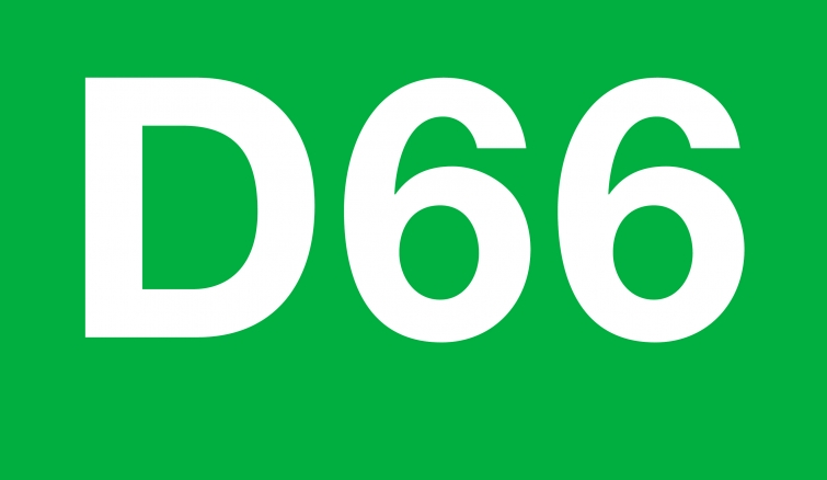 D66 logo