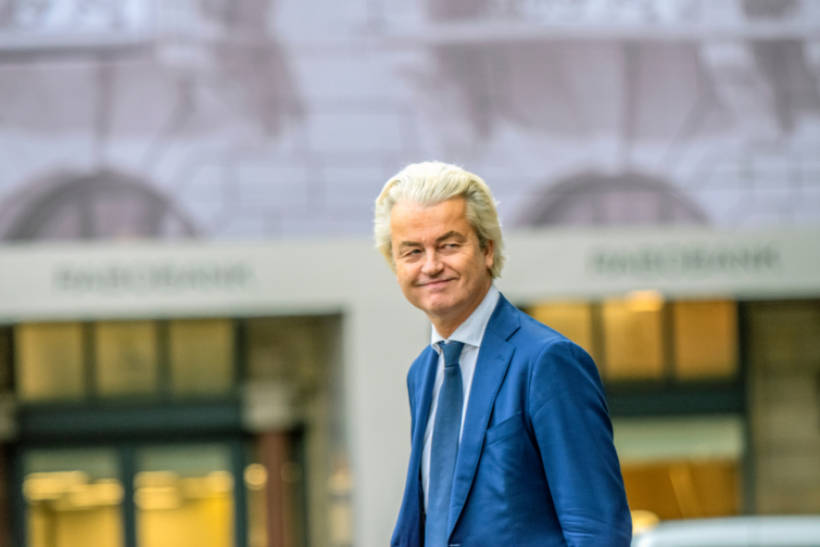 Geert Wilders, partijleider van de PVV